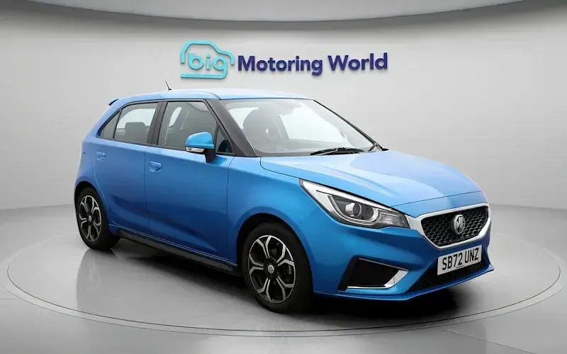 Used MG MG3 Exclusive 106 HP (77 kW) 2023 Blue Hatchback