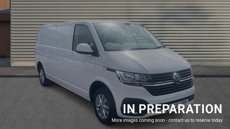 White Used 2024 VW T6.1 Highline Van | £32,791 (Super price) - Image 1/4