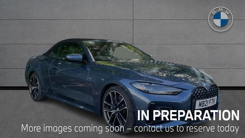 Blue Used 2021 BMW 430 M Sport Coupe | £32,990 (Fair price) - Image 1/4