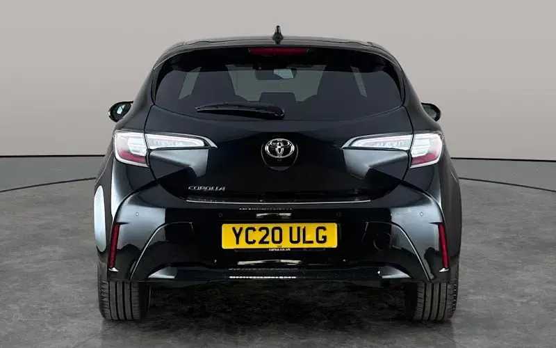 Used Toyota Corolla Design 116 HP (85 kW) 2020 Black Hatchback