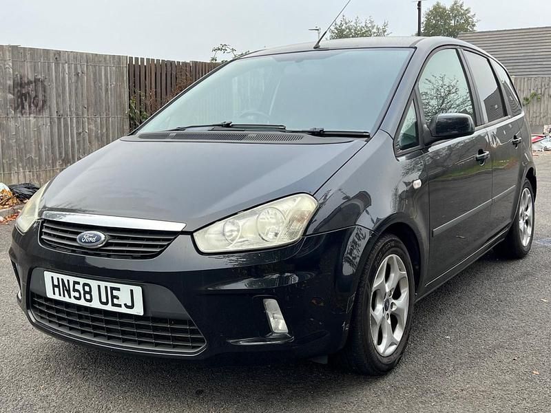 Black Used 2009 Ford C-MAX Zetec MPV | £1,200 (Fair price) - Image 1/4