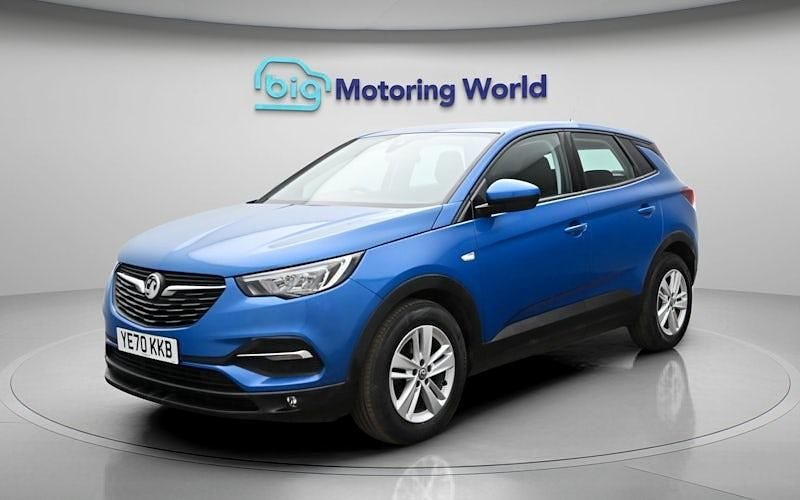 Used Vauxhall Grandland X S 131 HP (96 kW) 2020 Blue SUV