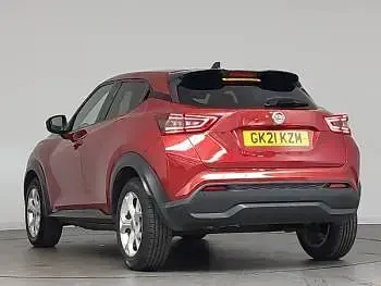 Used Nissan Juke N-Connecta 114 HP (83 kW) 2021 Red SUV