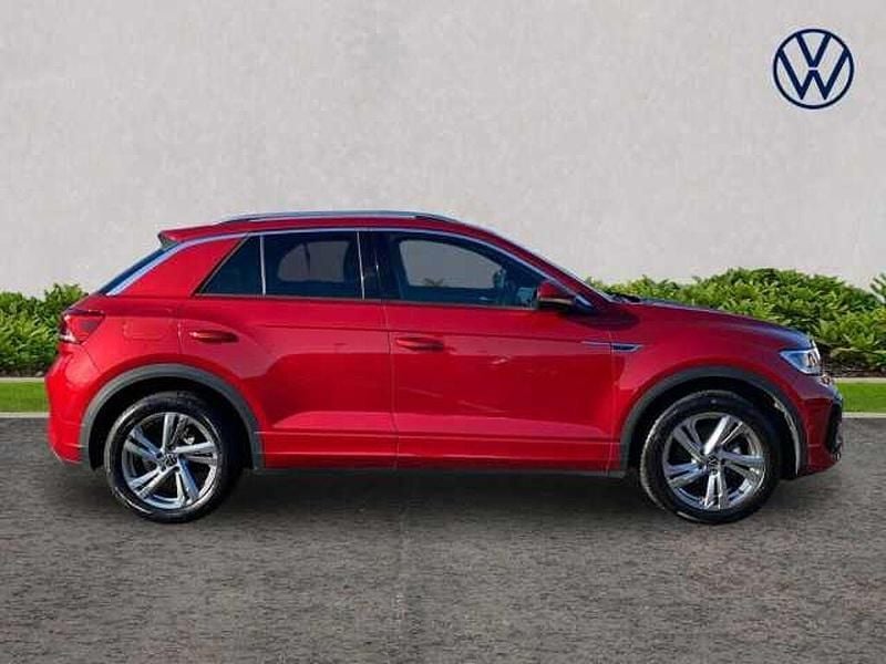 Used VW T-Roc R-line 150 HP (110 kW) 2022 Red SUV