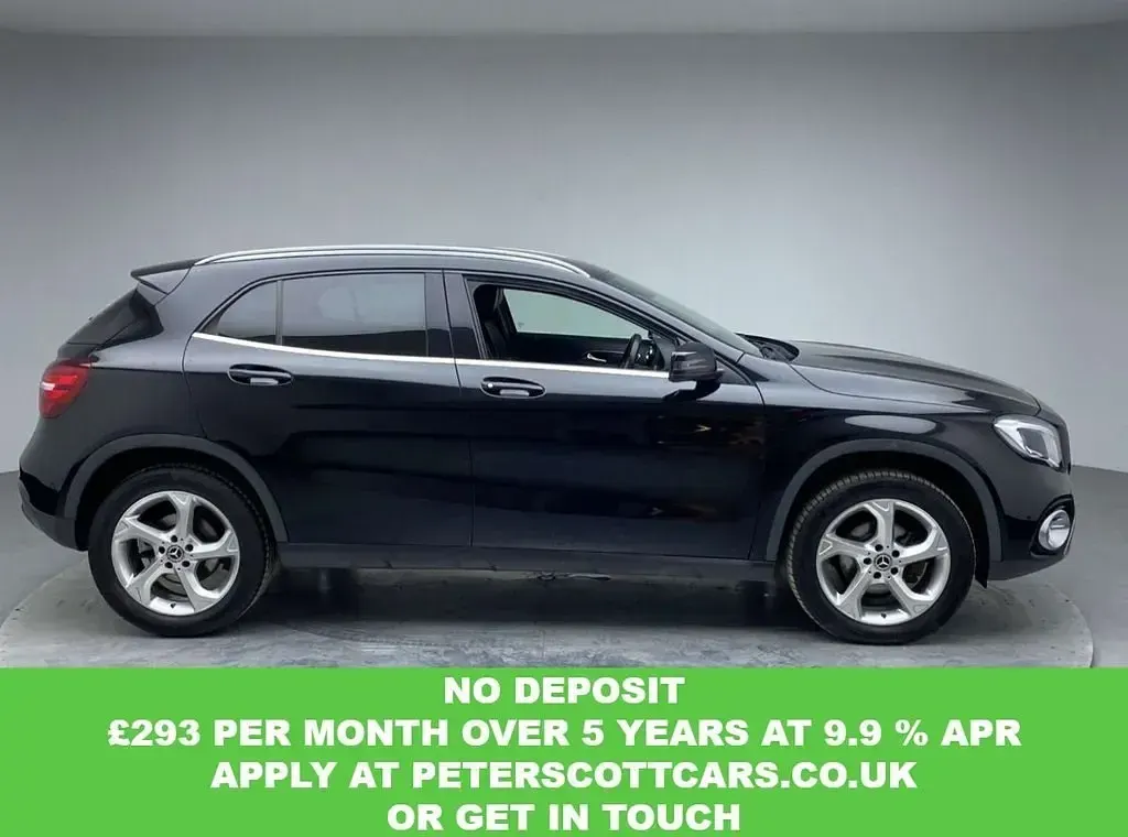 Used Mercedes GLA200 Premium 156 HP (114 kW) 2018 Black SUV