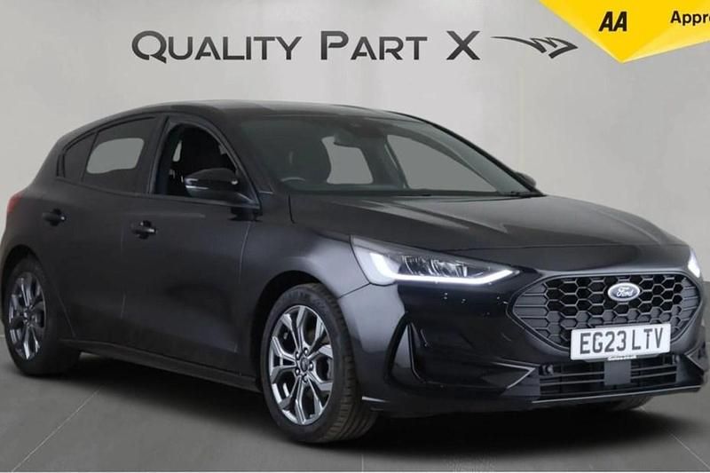 Black Used 2023 Ford Focus ST-Line Hatchback | £14,475 (Good price) - Image 1/1