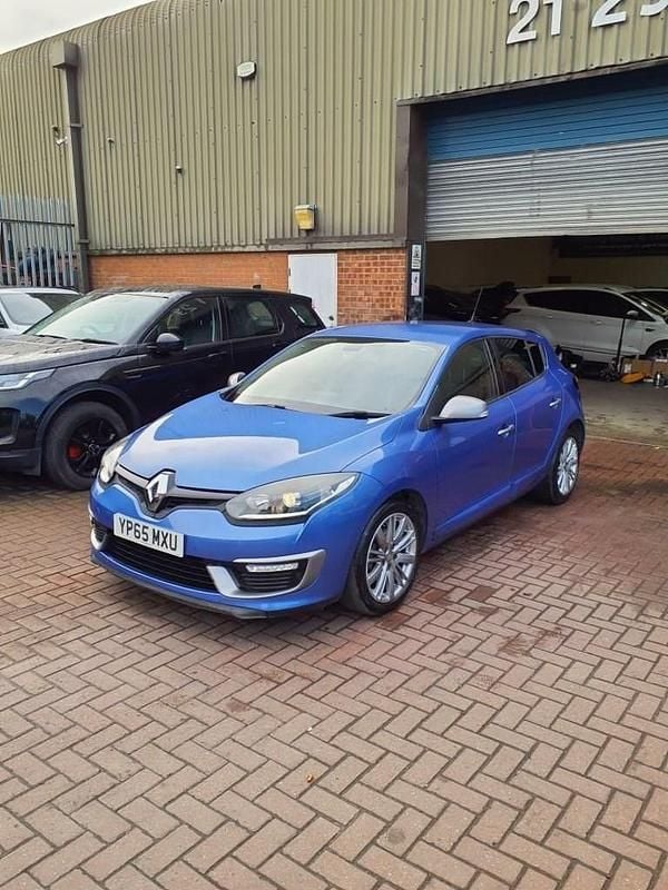 Used Renault Mégane GT Line GT-Line 130 HP (95 kW) 2015 Blue Hatchback