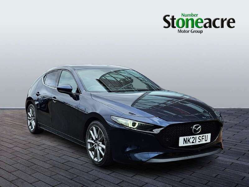 Blue Used 2021 Mazda 3 Inclusive Hatchback | £16,000 (Fair price) - Image 1/4