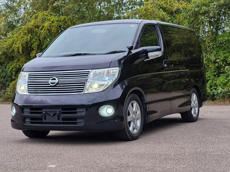 Used Nissan Elgrand 2009 Black MPV
