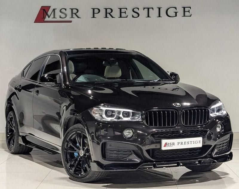 Black Used 2016 BMW X6 M Sport SUV | £20,995 (Fair price) - Image 1/4