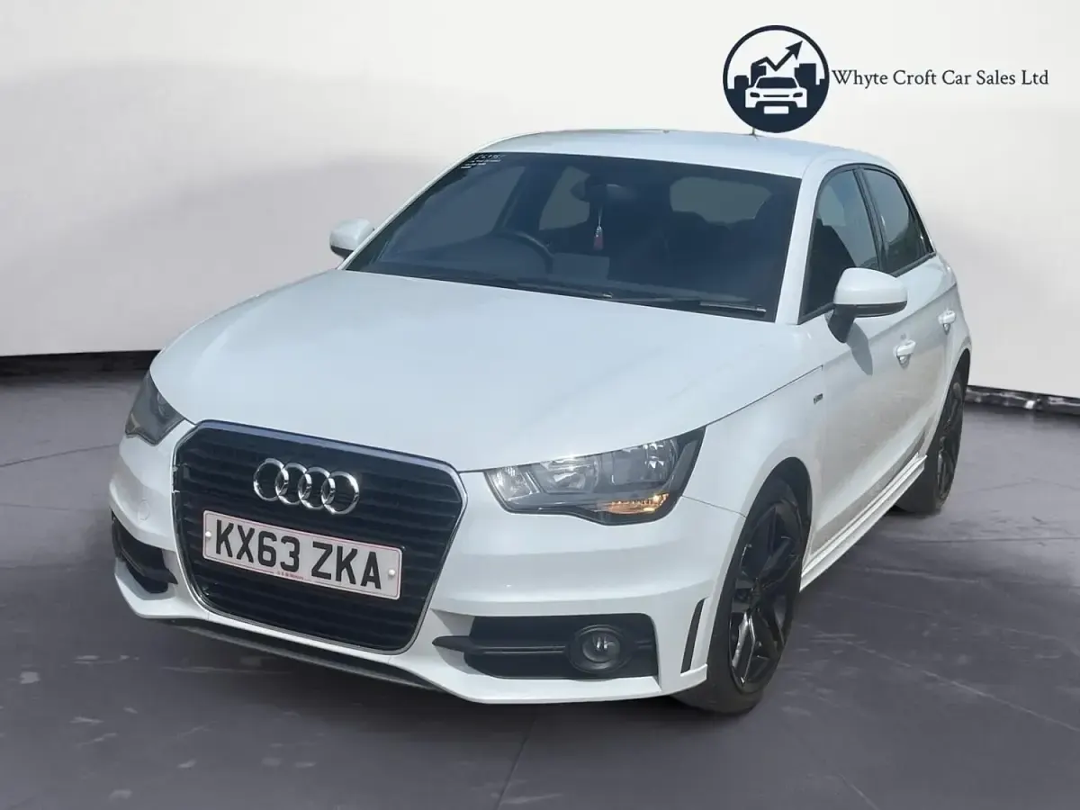 Used Audi A1 Sportback S-Line 2013 White Hatchback