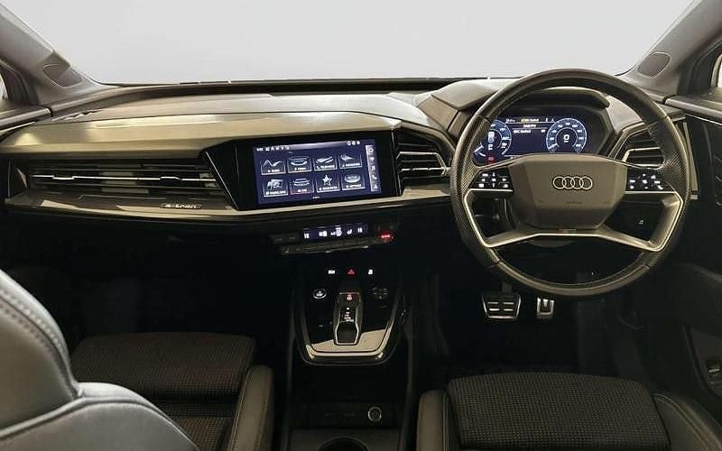 Used Audi Q4 e-tron S-Line 125 kW (170 HP) 2022 Grey SUV