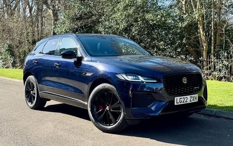 Used Jaguar F-Pace R-Dynamic 250 HP (183 kW) 2022 Blue SUV