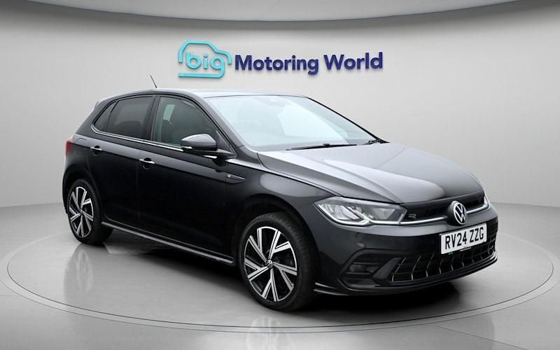 Used VW Polo R-line 110 HP (80 kW) 2024 Black Hatchback