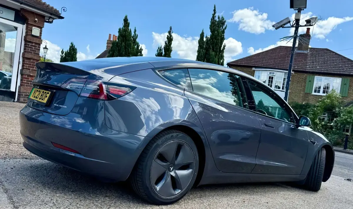 Used Tesla Model 3 Long Range AWD 366 kW (498 HP) 2021 Grey Sedan
