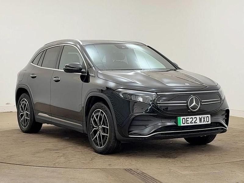 Black Used 2022 Mercedes EQA250+ AMG Line Premium SUV | £23,991 (Fair price) - Image 1/4