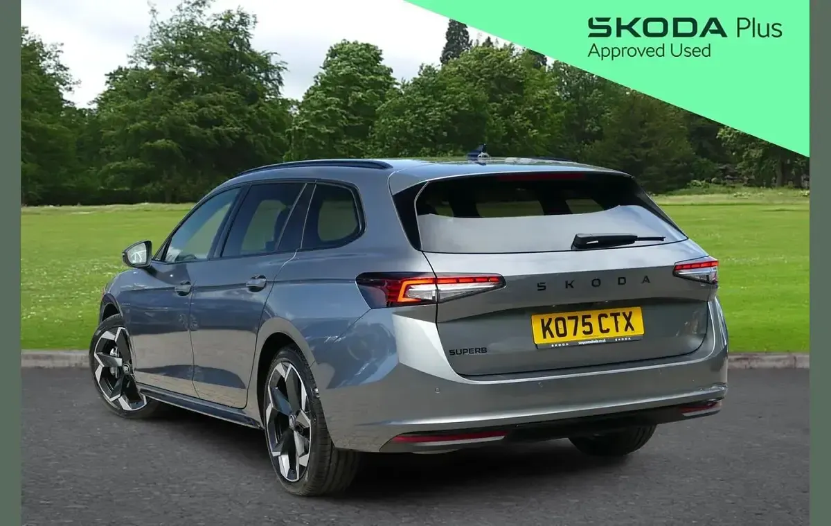Used Skoda Superb SportLine 204 HP (150 kW) 2026 Grey Estate