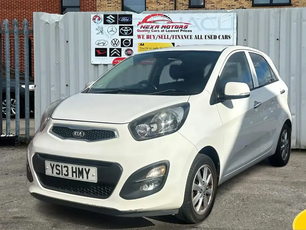 Second-hand Kia Picanto 85 CP (62 kW) 2013 Alb Hatchback