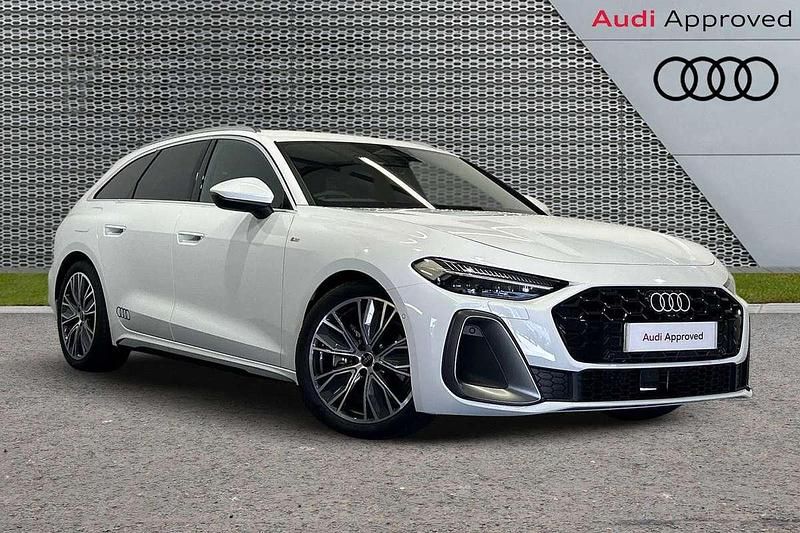 White Used 2025 Audi A5 S-Line Coupe | £38,495 (Expensive) - Image 1/4