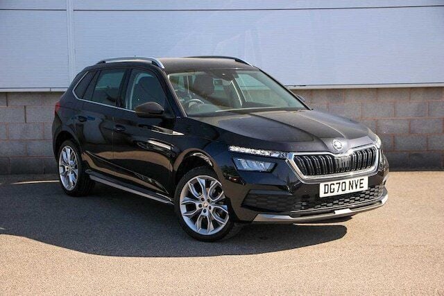 Black Used 2020 Skoda Kamiq SE L SUV | £13,490 (Fair price) - Image 1/4