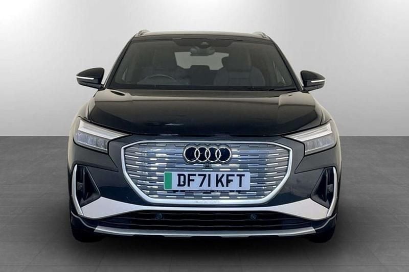Used Audi Q4 e-tron S-Line 125 kW (170 HP) 2022 Black SUV