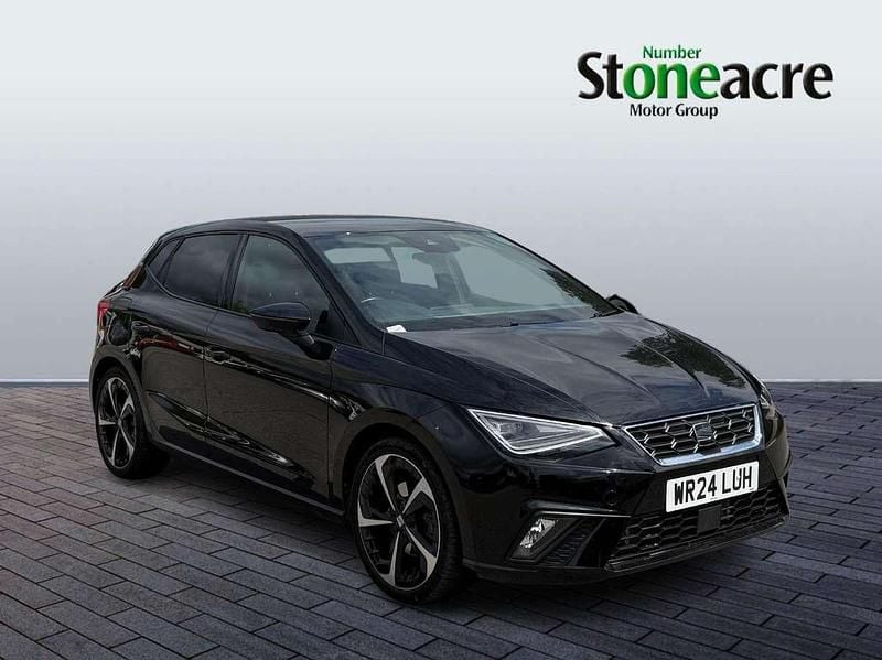 Black Used 2024 Seat Ibiza FR Sport Hatchback | £18,495 (Fair price) - Image 1/4