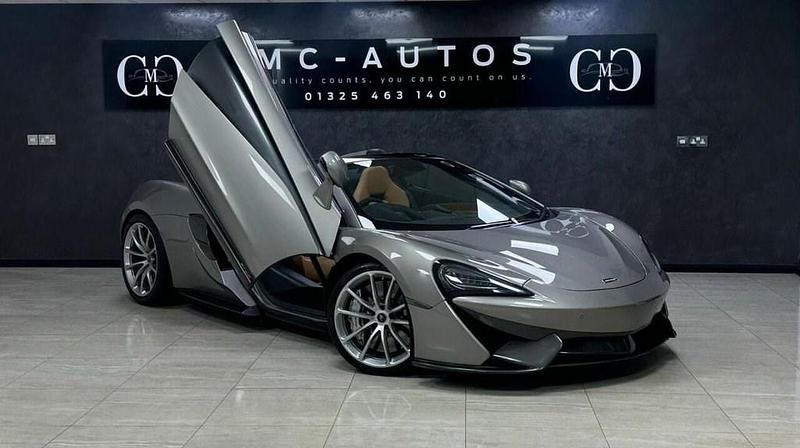 Used McLaren 570S 570 HP (419 kW) 2019 Grey Cabriolet