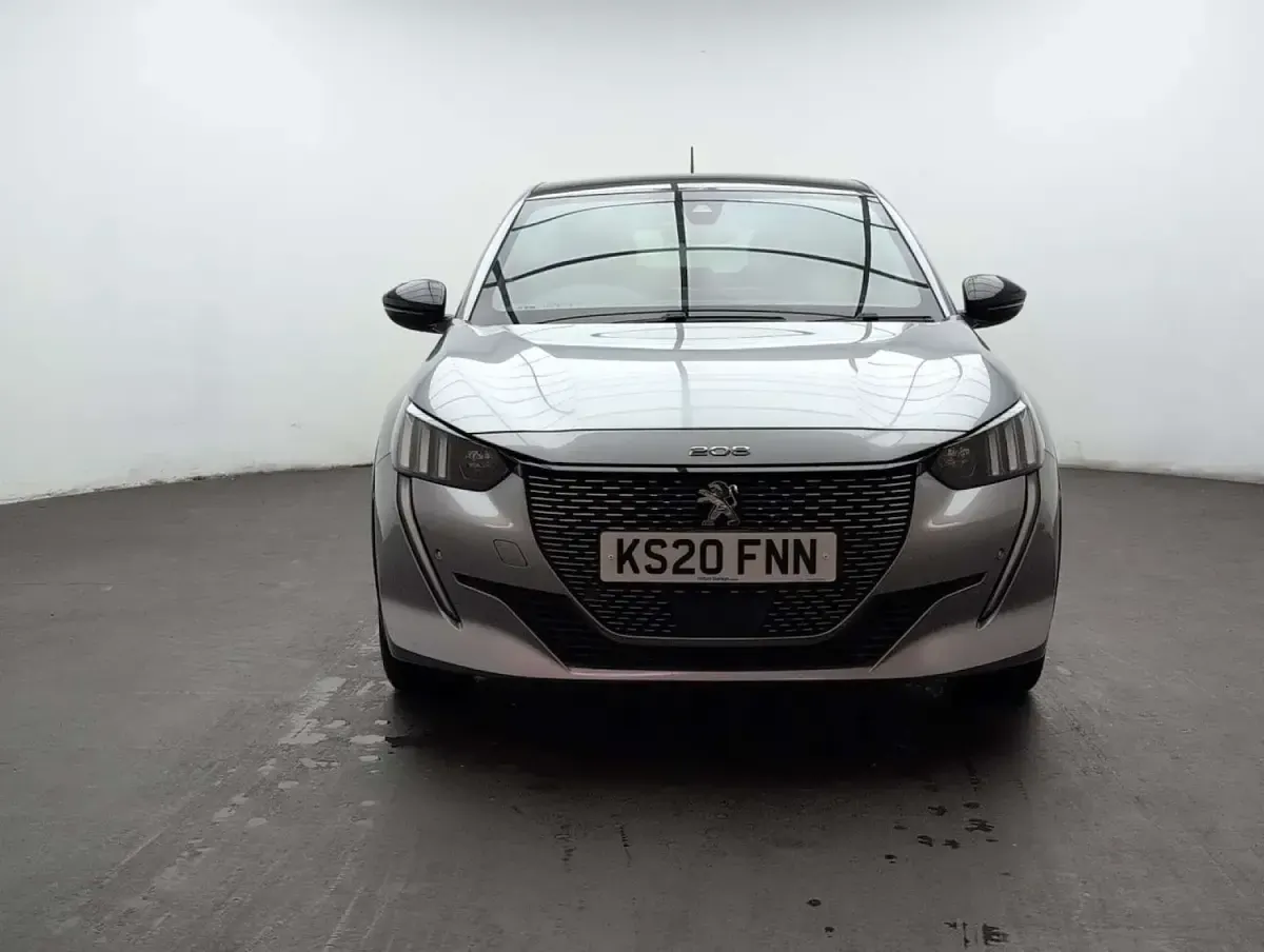 Used Peugeot e-208 GT-line 100 kW (136 HP) 2020 Grey Hatchback