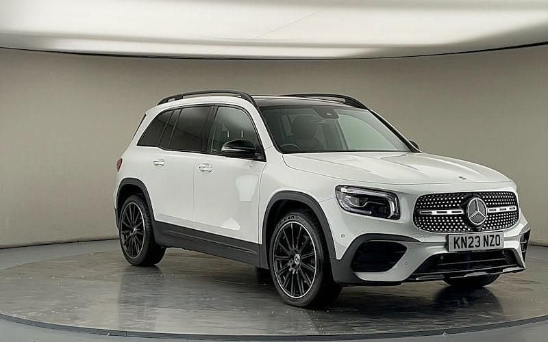 Digital white Used 2023 Mercedes GLB220 AMG line SUV | £32,750 (A bit pricey) - Image 1/4