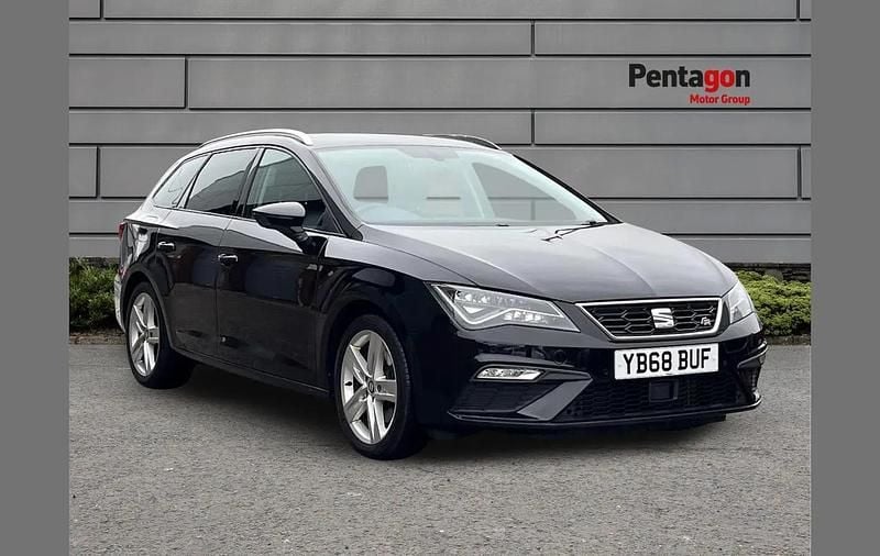 Used Seat Leon ST FR Sport 187 HP (137 kW) 2018 Black Estate