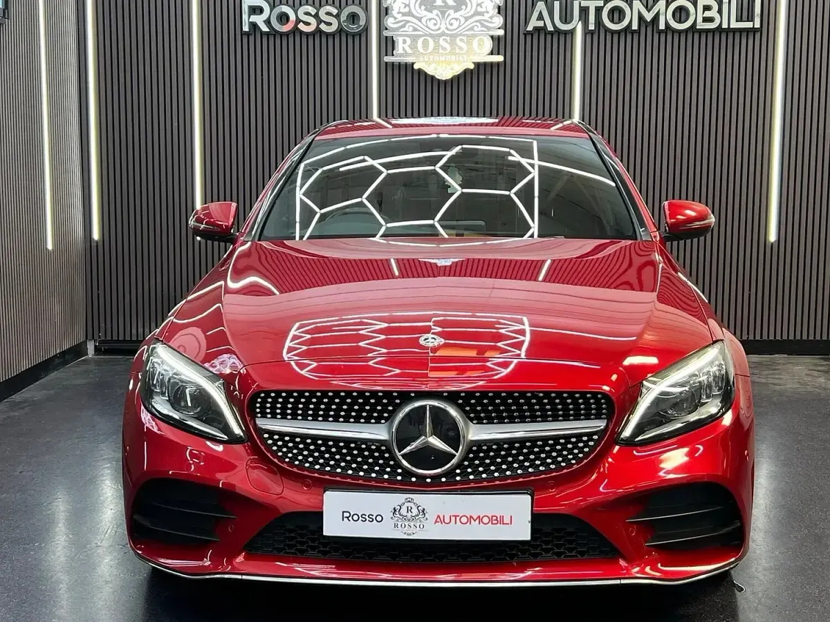 Used Mercedes C220 Sport Edition 2020 Red Sedan