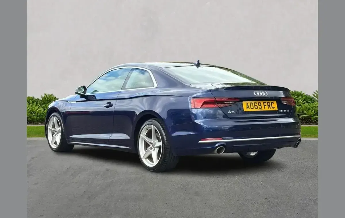 Used Audi A5 Sport 147 HP (108 kW) 2019 Blue Coupe