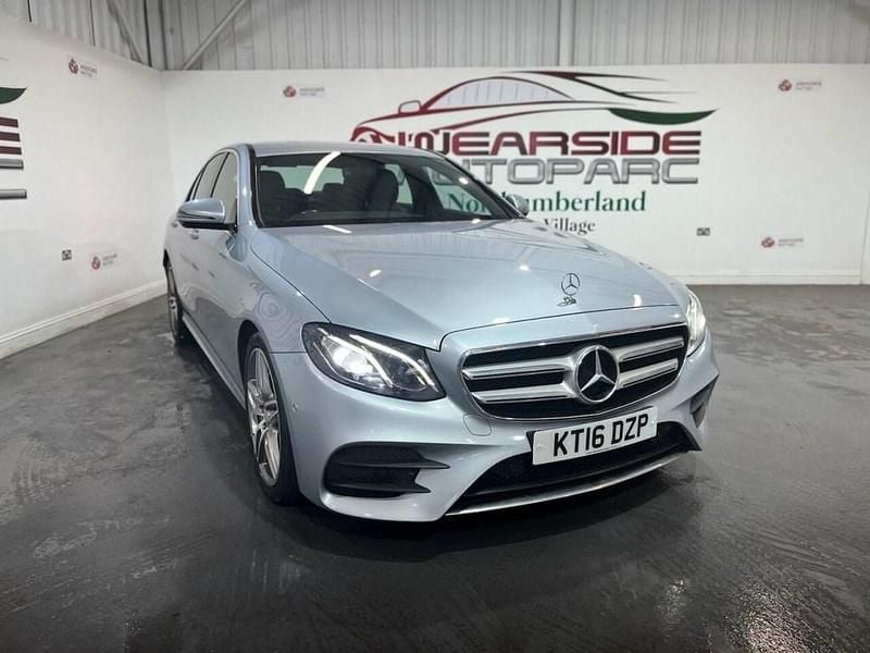 Silver Used 2016 Mercedes E220 AMG line Sedan | £12,299 (Fair price) - Image 1/4