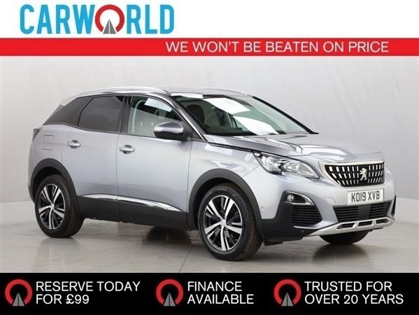 Grey Used 2019 Peugeot 3008 Allure SUV | £11,700 (Fair price) - Image 1/1