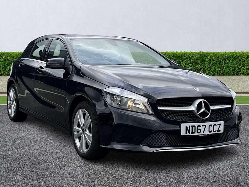 Black Used 2017 Mercedes A180 Hatchback | £11,798 (Good price) - Image 1/4
