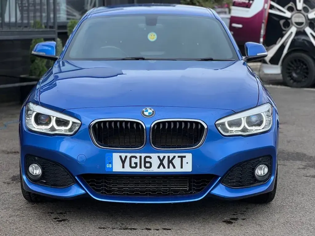 Used BMW 120 M Sport 190 HP (139 kW) 2016 Blue Hatchback