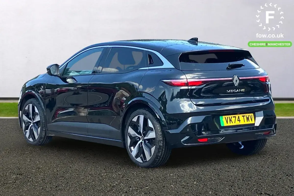 Used Renault Megane E-Tech Komfort 160 kW (218 HP) 2024 Black Hatchback
