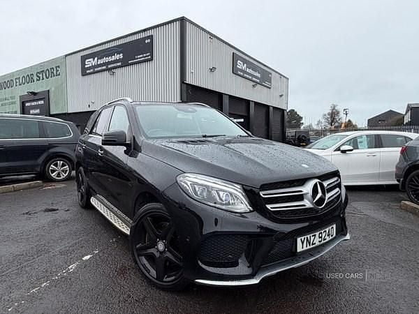 Used Mercedes GLE250 AMG Line Premium 2016 Black Estate