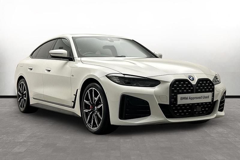 White Used 2022 BMW 420 Gran Coupé M Sport Coupe | £29,500 (Fair price) - Image 1/3