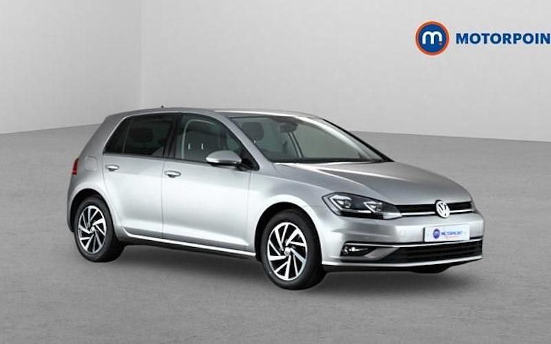 Used VW Golf VII Edition 150 HP (110 kW) 2020 Silver Hatchback