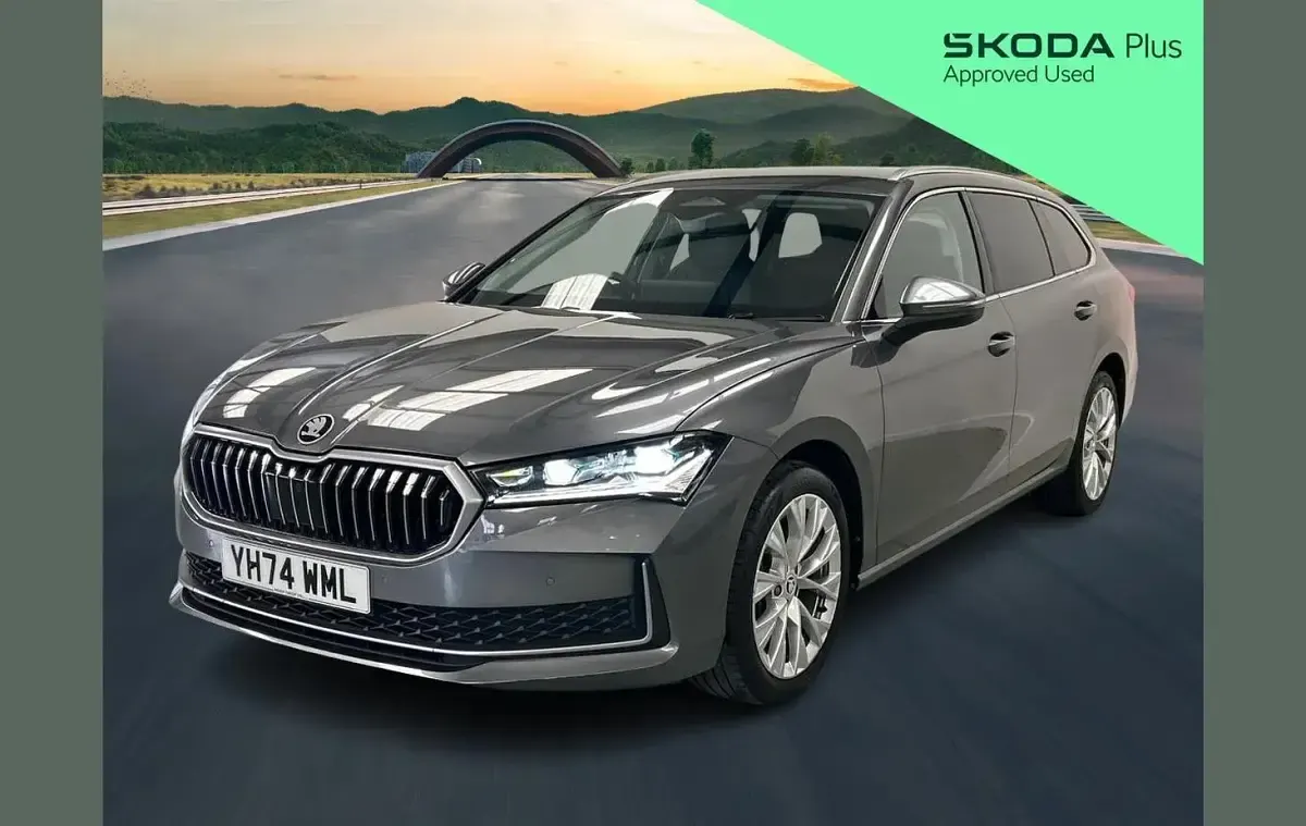 Used Skoda Superb SE L 147 HP (108 kW) 2024 Grey Estate
