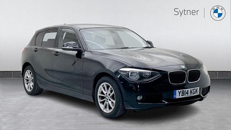 Used BMW 118 Sport Line 141 HP (103 kW) 2014 Black Hatchback