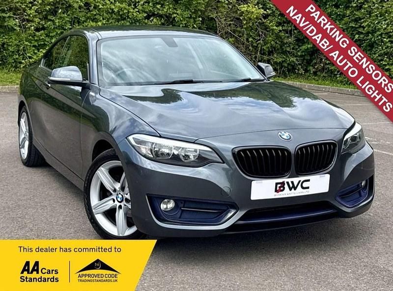 Grey Used 2016 BMW 218 Sport Line Coupe | £7,580 (Good price) - Image 1/4