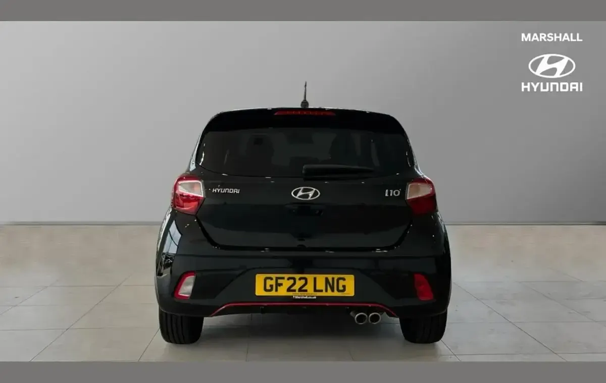 Used Hyundai i10 N Line 100 HP (73 kW) 2022 Black Hatchback