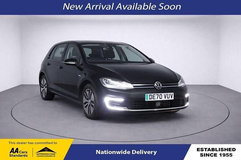 Used VW e-Golf 99 kW (135 HP) 2020 Black Hatchback