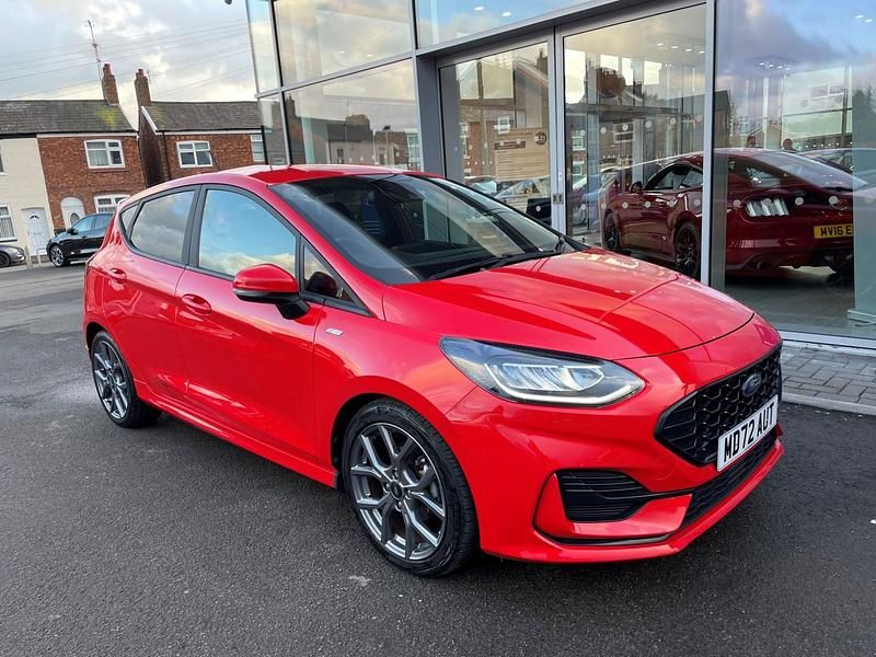 Used Ford Fiesta ST-Line 125 HP (91 kW) 2023 Red Hatchback