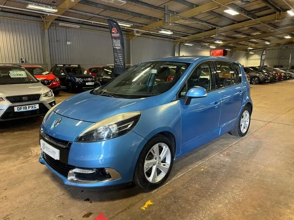 Used Renault Scénic III Dynamique 110 HP (80 kW) 2013 Blue MPV