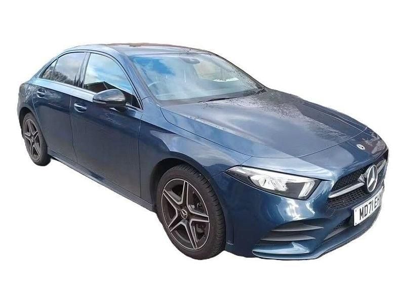 Used Mercedes A250 AMG line 2022 Blue Sedan