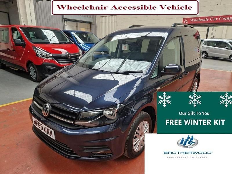 Blue Used 2019 VW Caddy Life MPV | £14,495 (A bit pricey) - Image 1/2