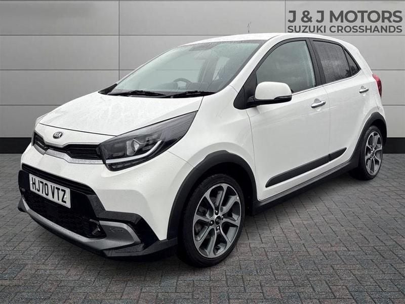 Used Kia Picanto X-Line 67 HP (49 kW) 2020 White Hatchback
